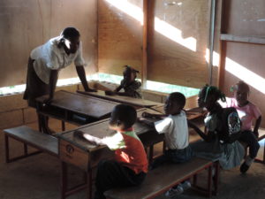 kids in classroom