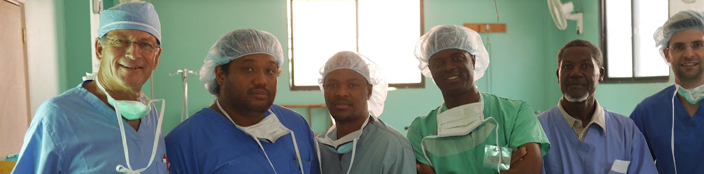 Dr. McGlynn with his medical team (Feb. 2017)